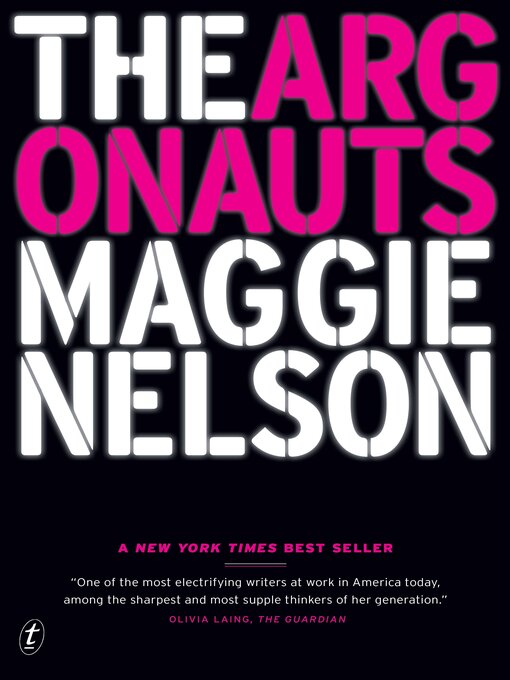 Title details for The Argonauts by Maggie Nelson - Available
